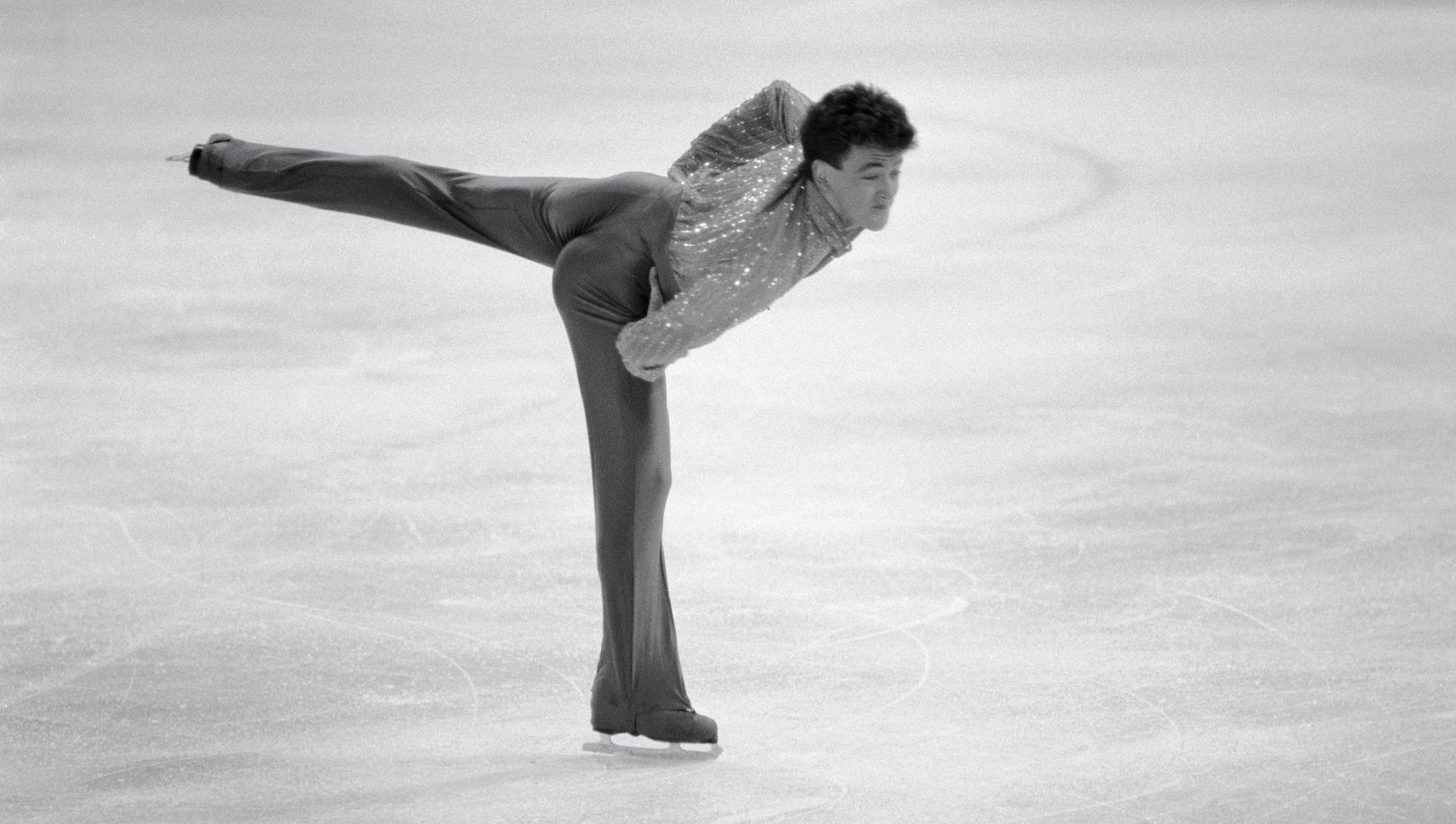 America's Brian Boitano in the 1988 Winter Olympics in Calgary