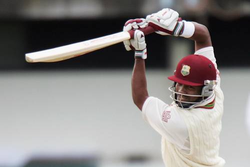 Brian Lara playing for the West Indies National Cricket team against England in 1994 Test Series