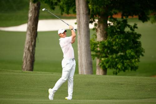 Rory McIlroy in the PGA Championship