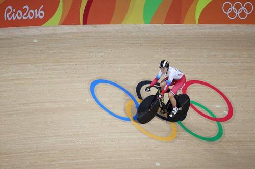 A Track Cyclist at the 2016 Summer Olympics