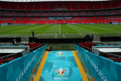 Wembley Stadium set for the 2020 Euros Finals
