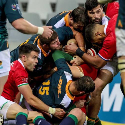The British and Irish Lions v South Africa A at Cape Town Stadium