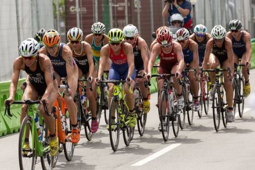 Cycling Phase of the Women's Triathlon at 2016 Summer Olympics
