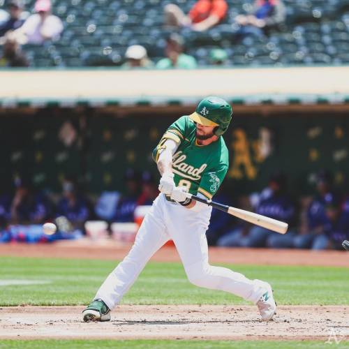 Jed Lowrie for the Oakland Athletics