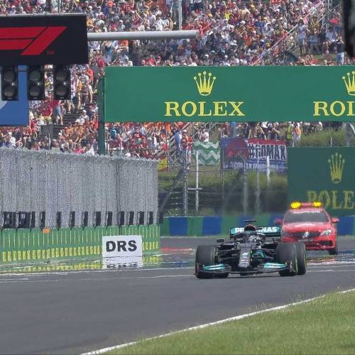 Lewis Hamilton at the Hungarian Grand Prix