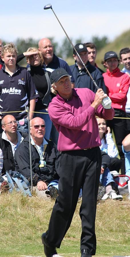 Greg Norman at the 2008 Open