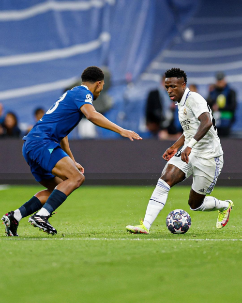 Vinicius Jr. Vinicius Jr versus Chelsea.