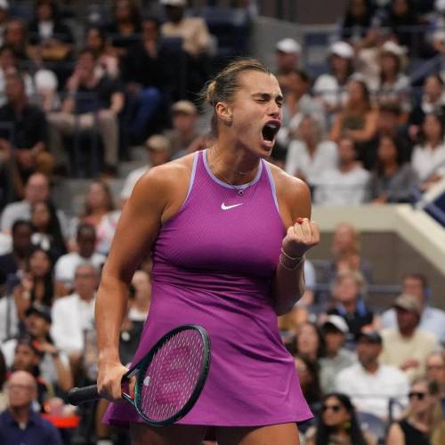 Aryna Sabalenka in the US Open