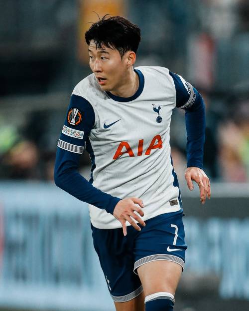 Heung Min Son Heung Min Son in action for Tottenham Hotspur