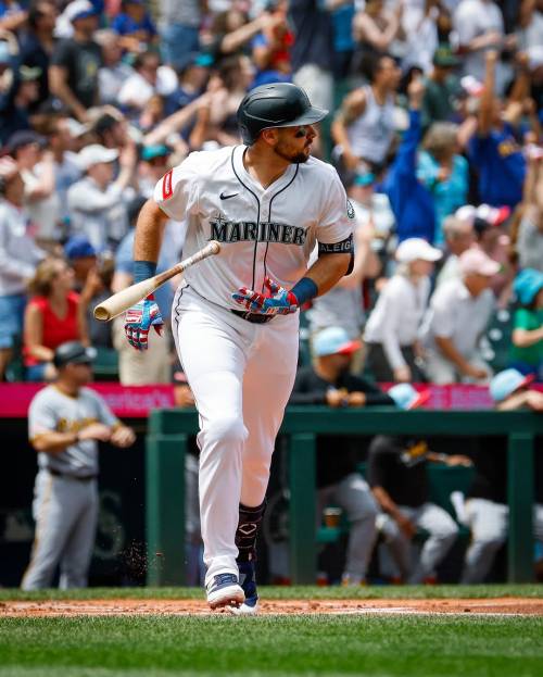 MLB All-Star and league home run leader Cal Raleigh