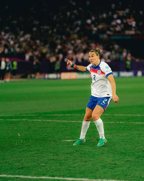 Lucy Bronze Lucy Bronze in action for the England Women's Football team.