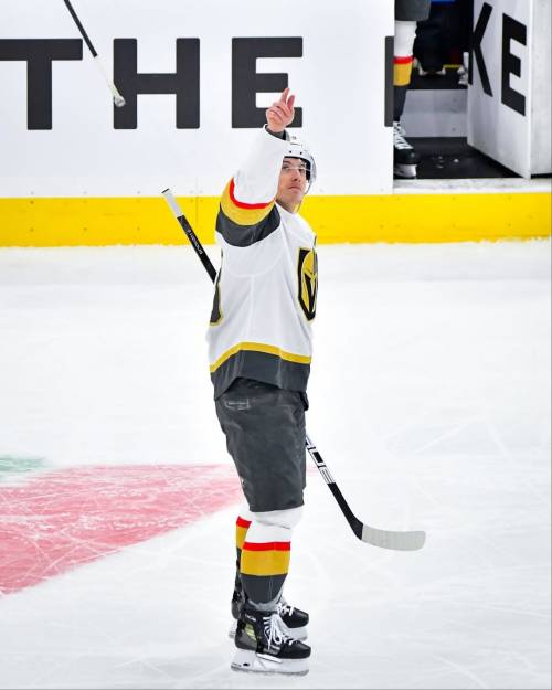 Mitch Marner in action for the Vegas Golden Knights