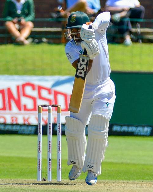 Temba Bavuma in action against Australia